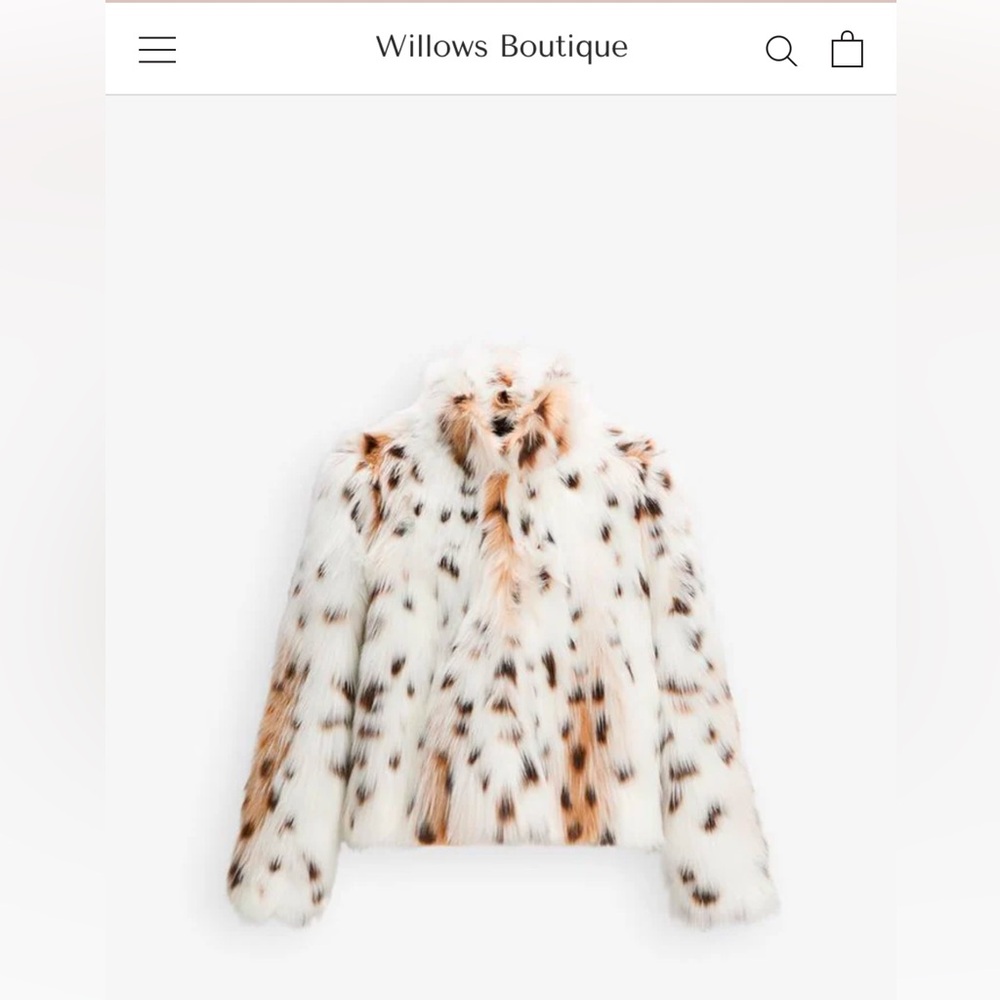 Willows Boutique, size Medium, Light print.